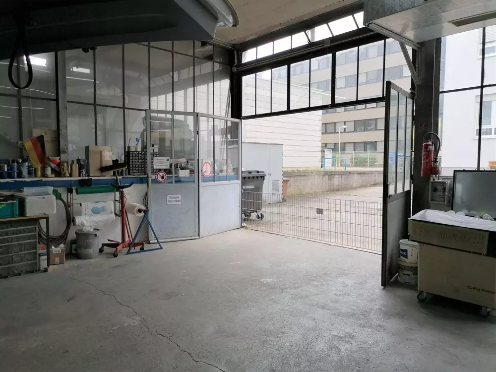 Werkstatt Toreinfahrt