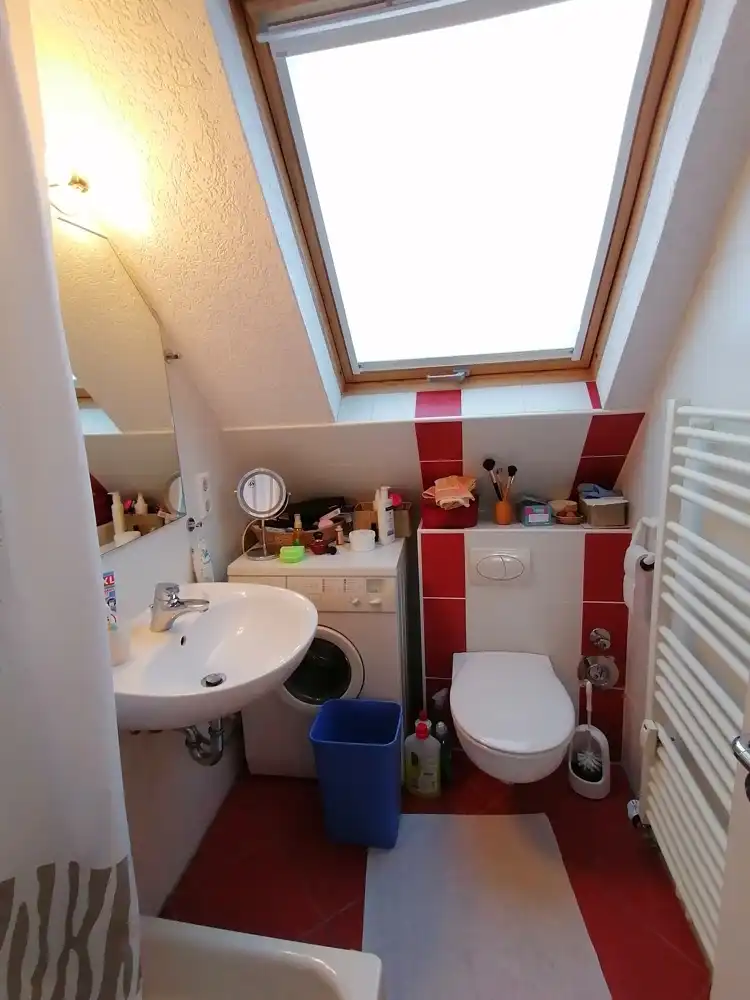 Badezimmer Dachgeschoss